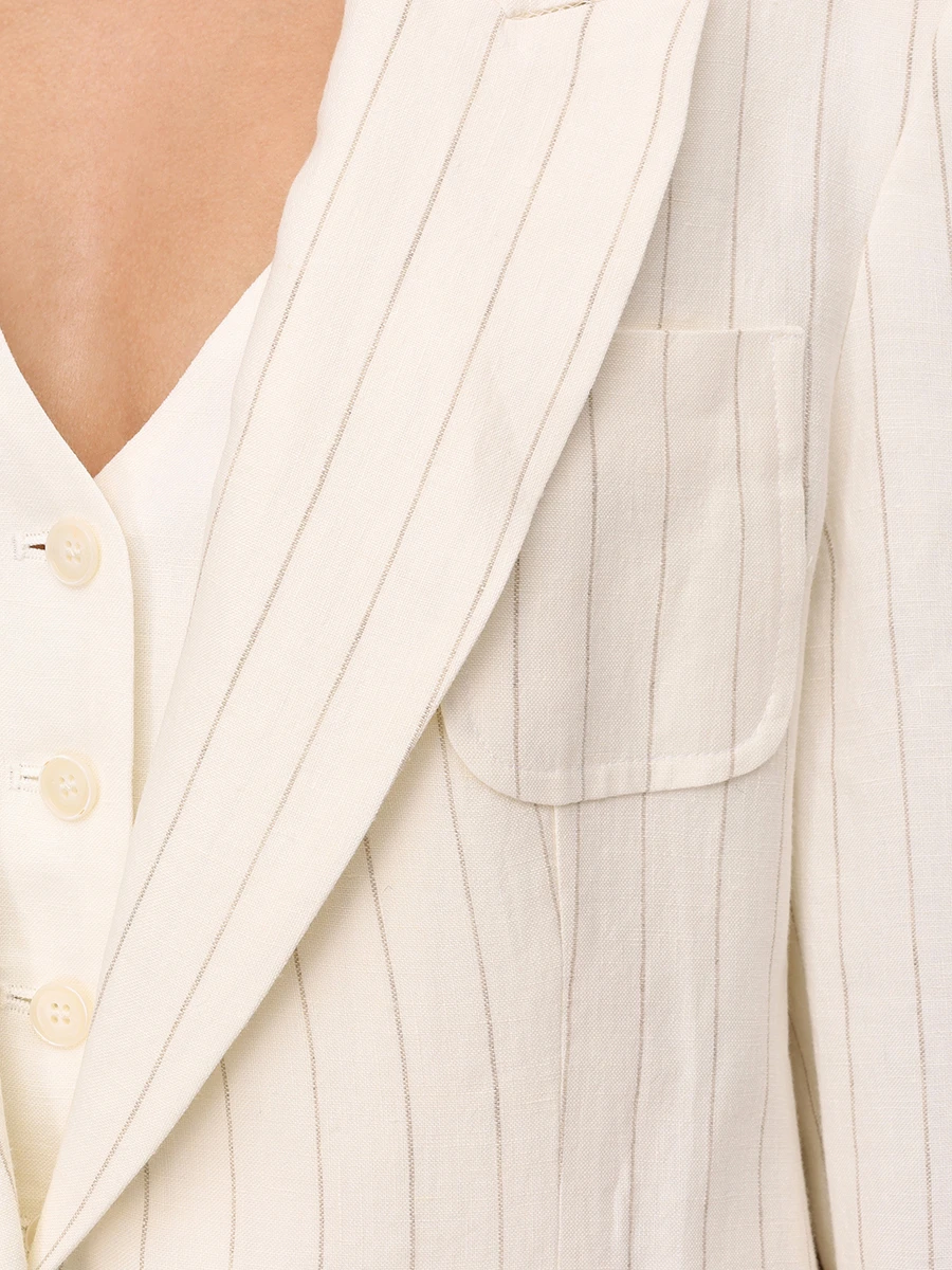 Пиджак льняной