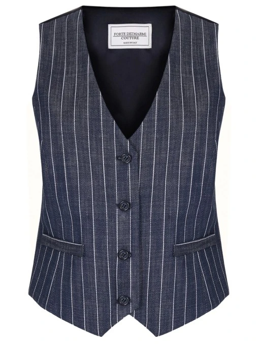 Жилет хлопковый FORTE DEI MARMI COUTURE
