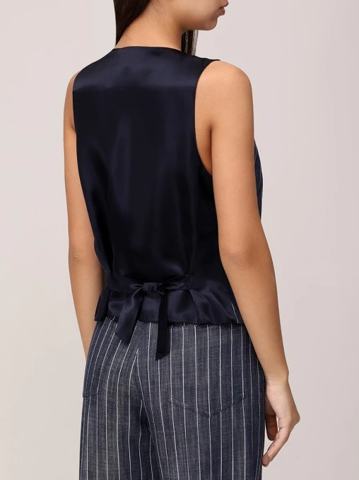 Жилет хлопковый FORTE DEI MARMI COUTURE