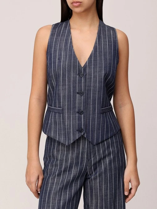 Жилет хлопковый FORTE DEI MARMI COUTURE