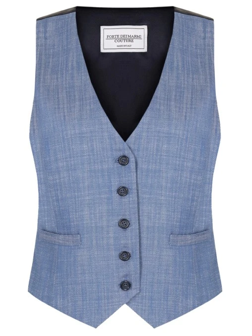 Жилет хлопковый FORTE DEI MARMI COUTURE