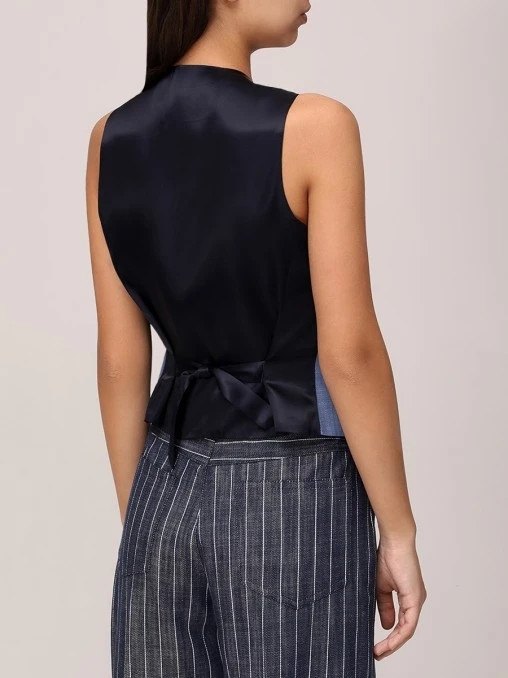 Жилет хлопковый FORTE DEI MARMI COUTURE