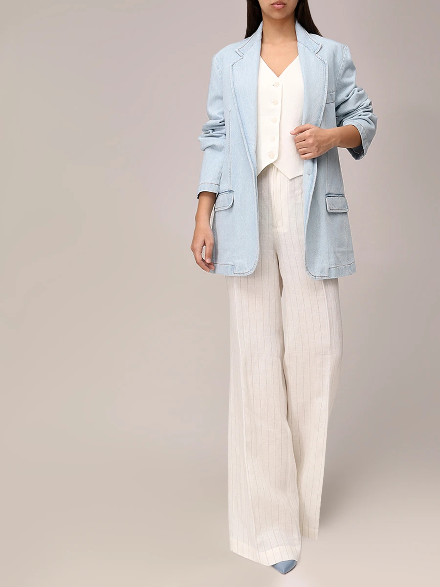 Пиджак джинсовый