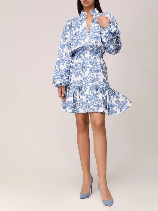 Платье с вышивкой FORTE DEI MARMI COUTURE