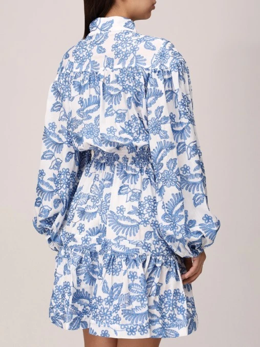 Платье с вышивкой FORTE DEI MARMI COUTURE