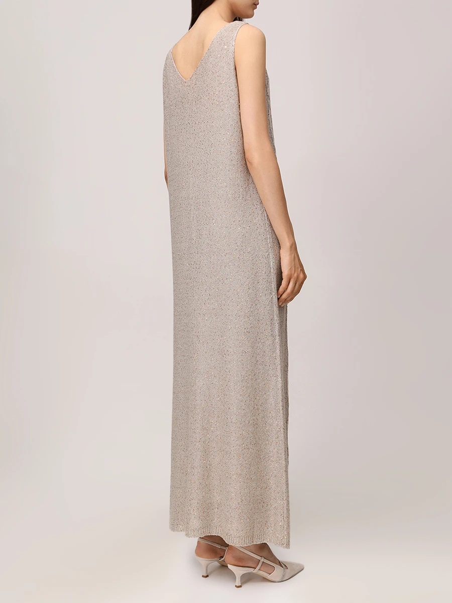 Платье с пайетками