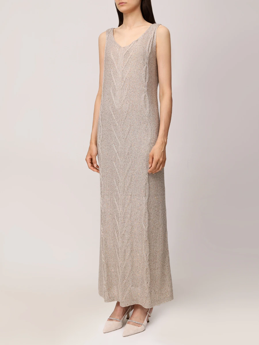 Платье с пайетками