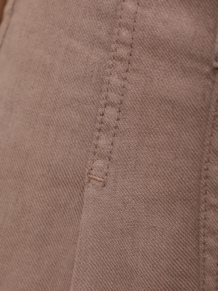 Брюки из хлопка и льна