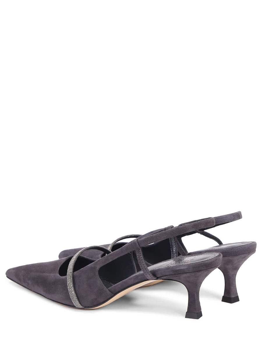 Туфли замшевые