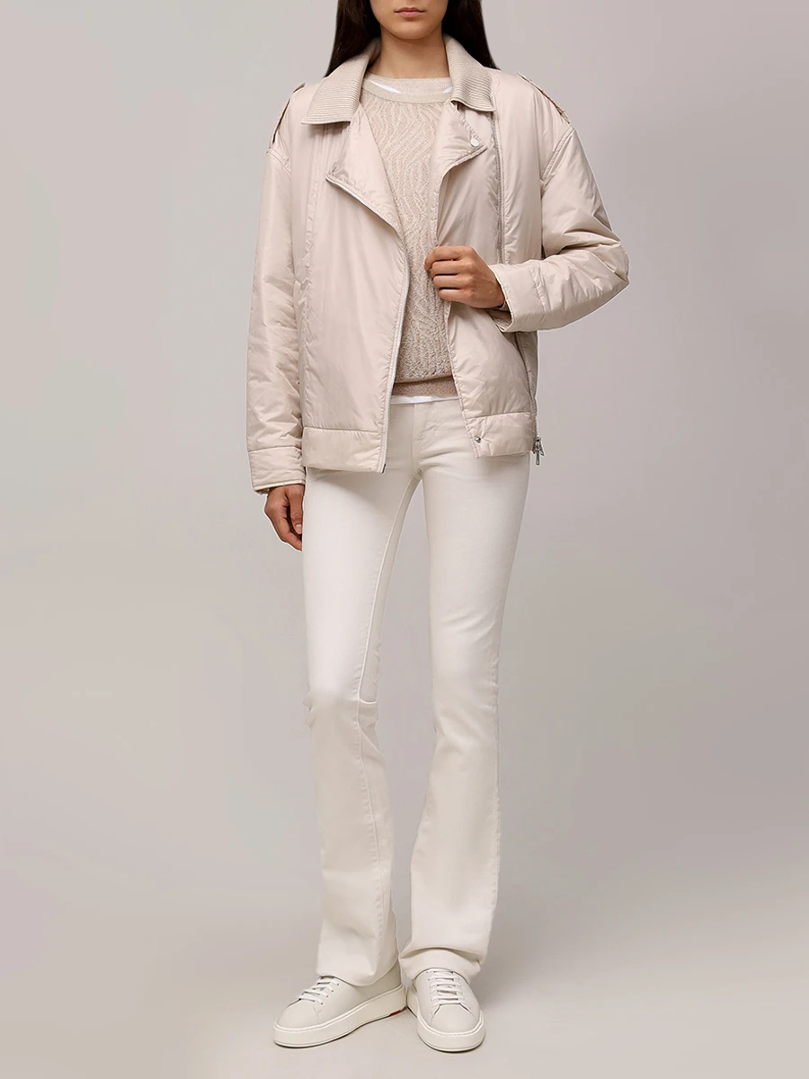 Куртка однотонная