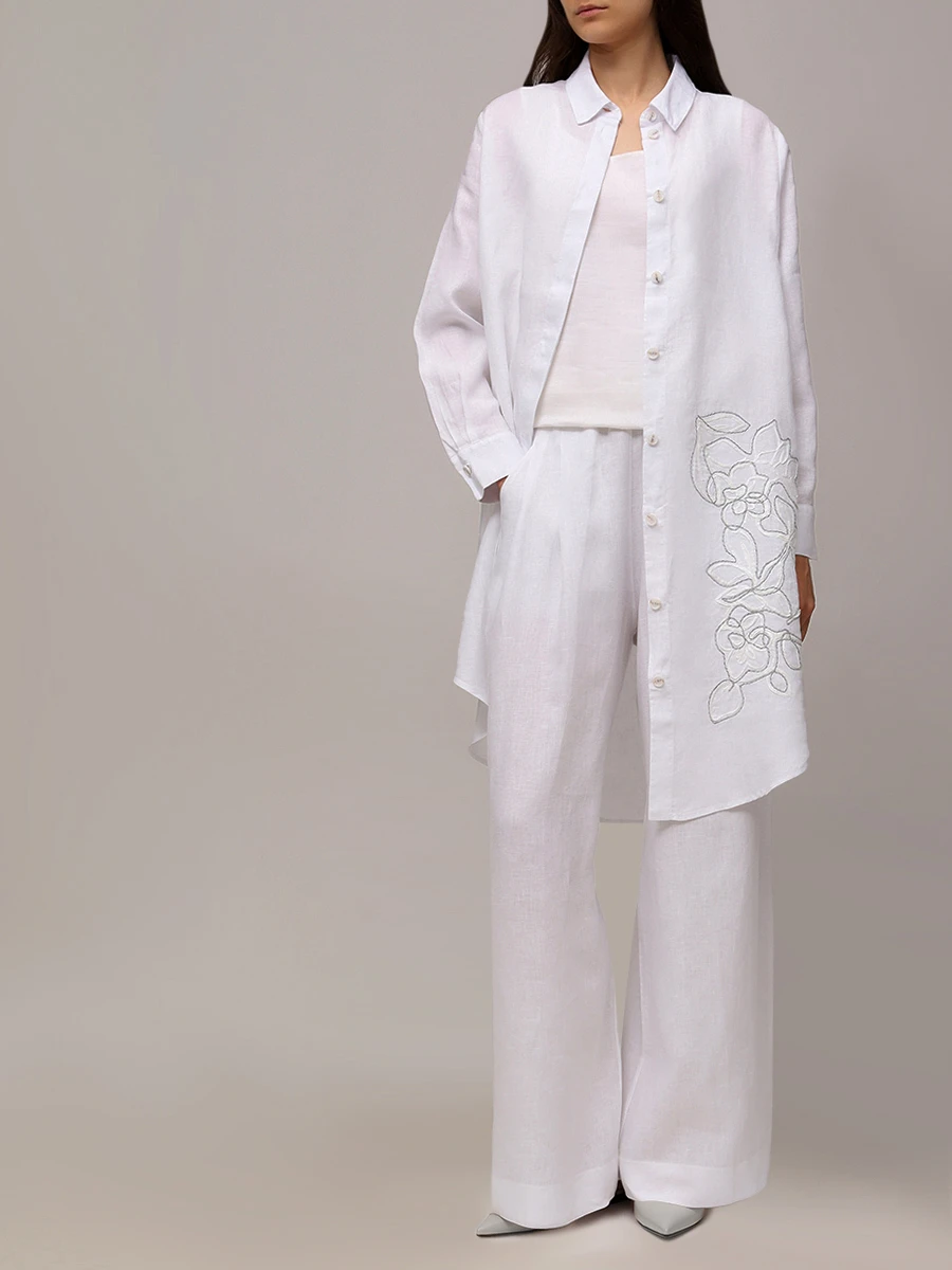 Костюм льняной