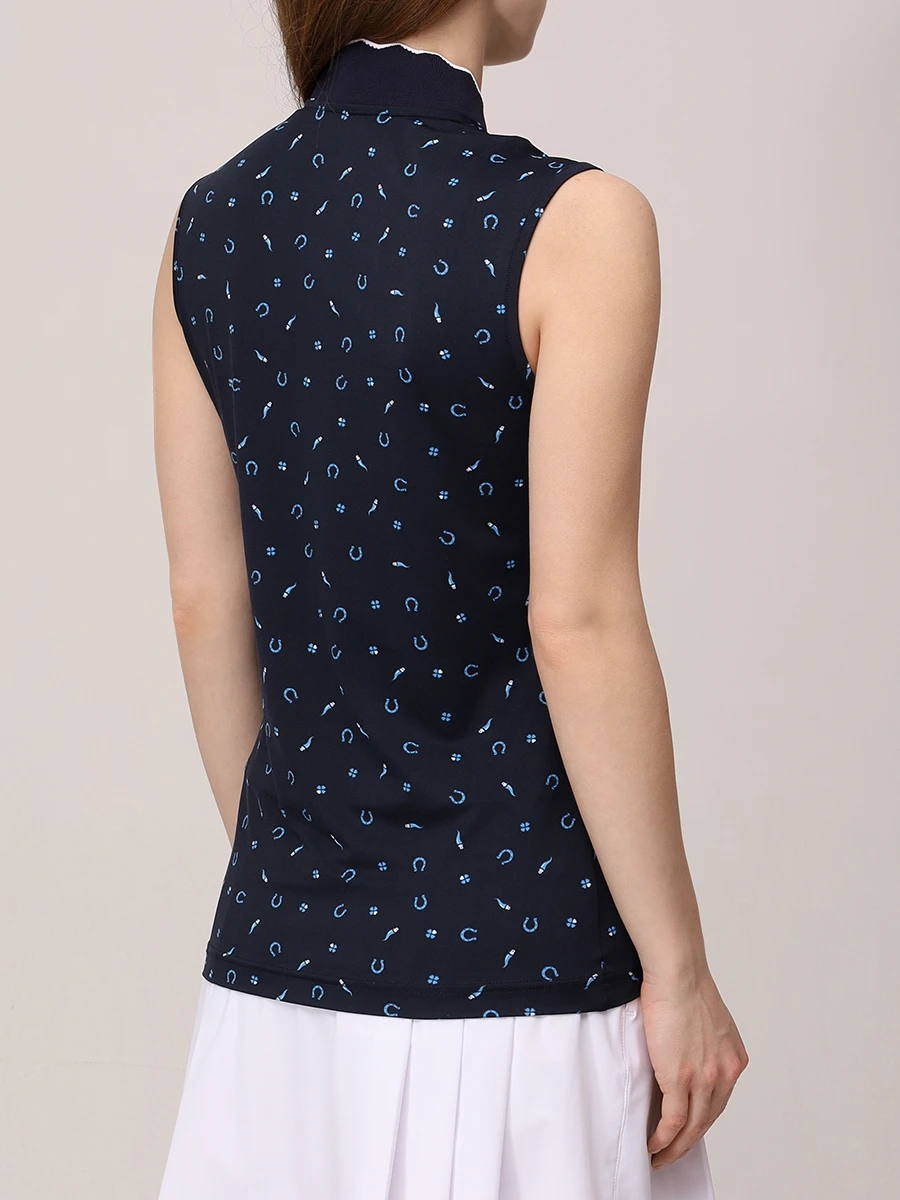 Поло с принтом Attractive