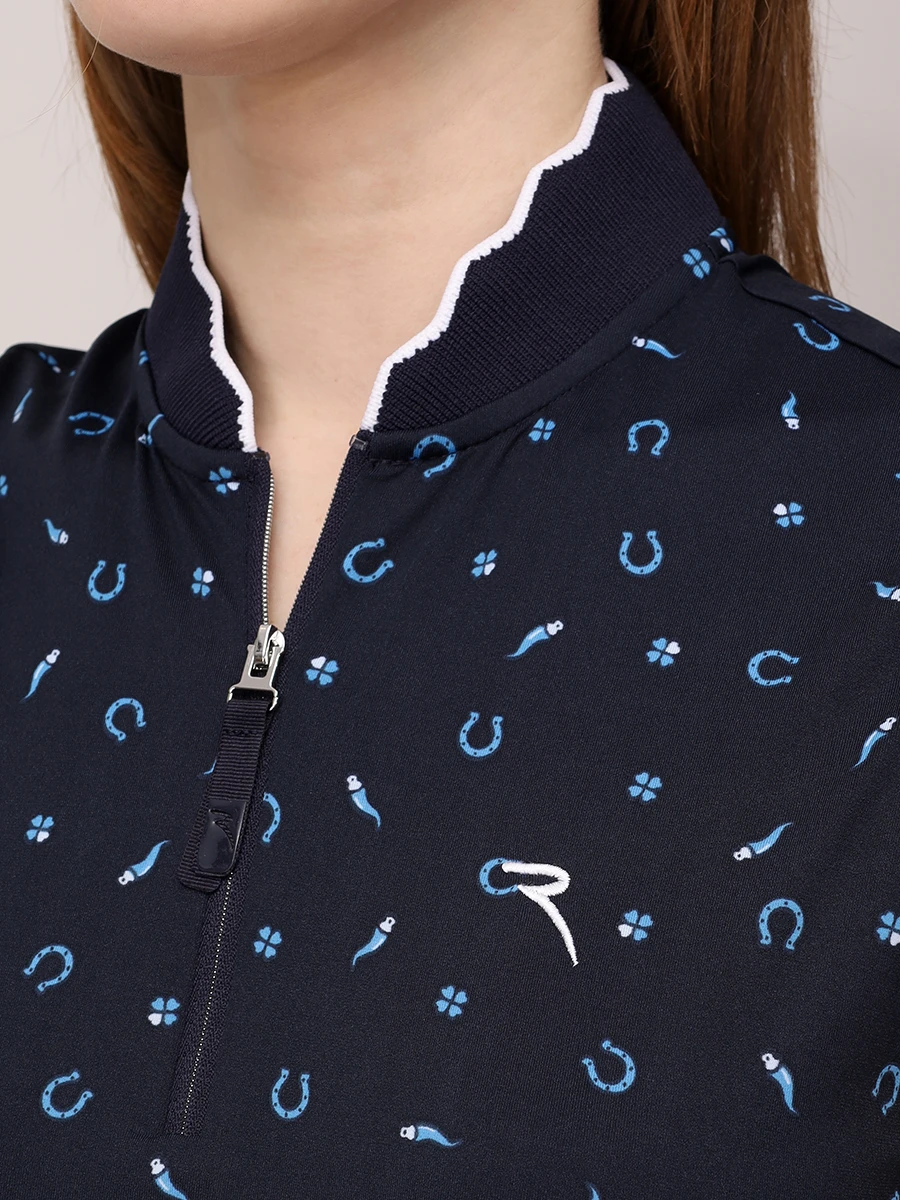 Поло с принтом Attractive