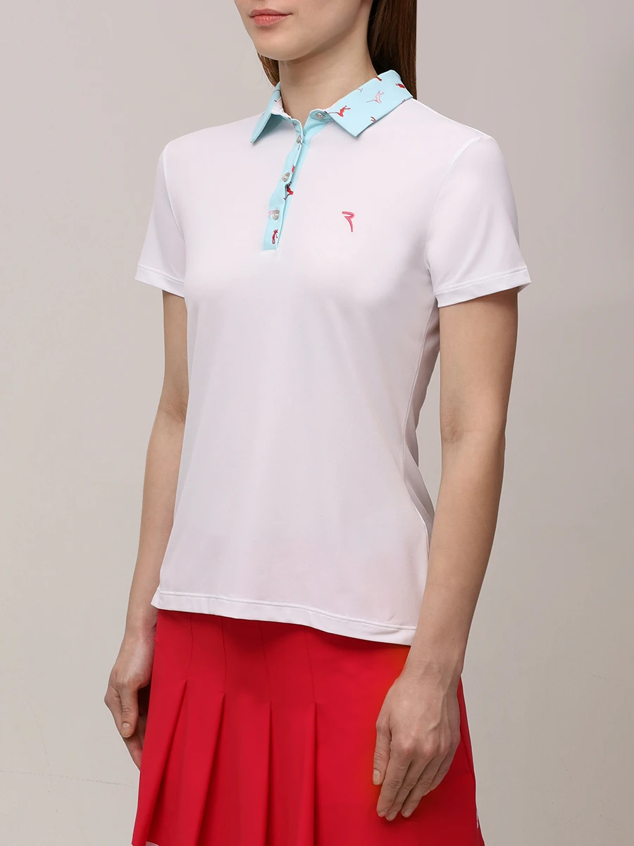 Поло с логотипом Avarizia