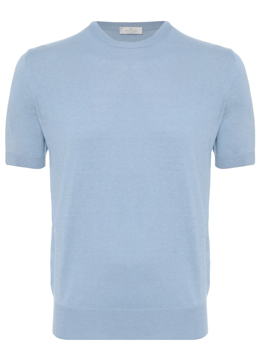 Футболка из шелка и хлопка