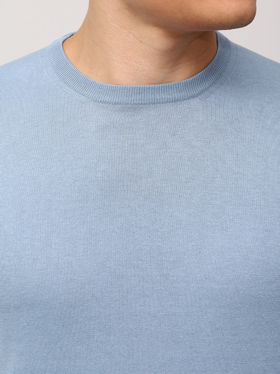 Футболка из шелка и хлопка