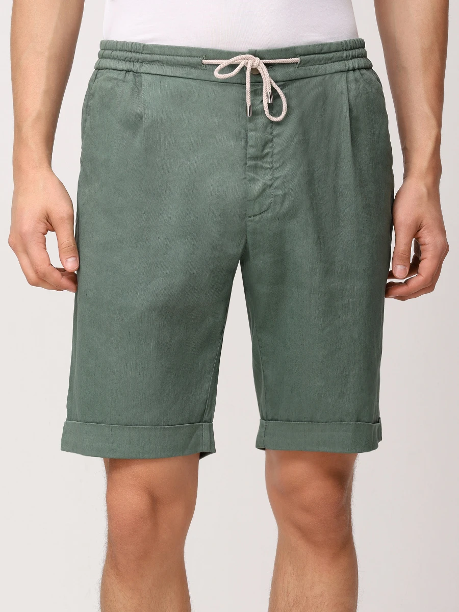 Шорты льняные