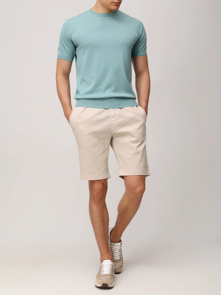 Шорты льняные