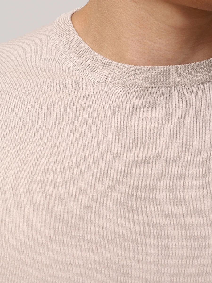 Футболка из шелка и хлопка