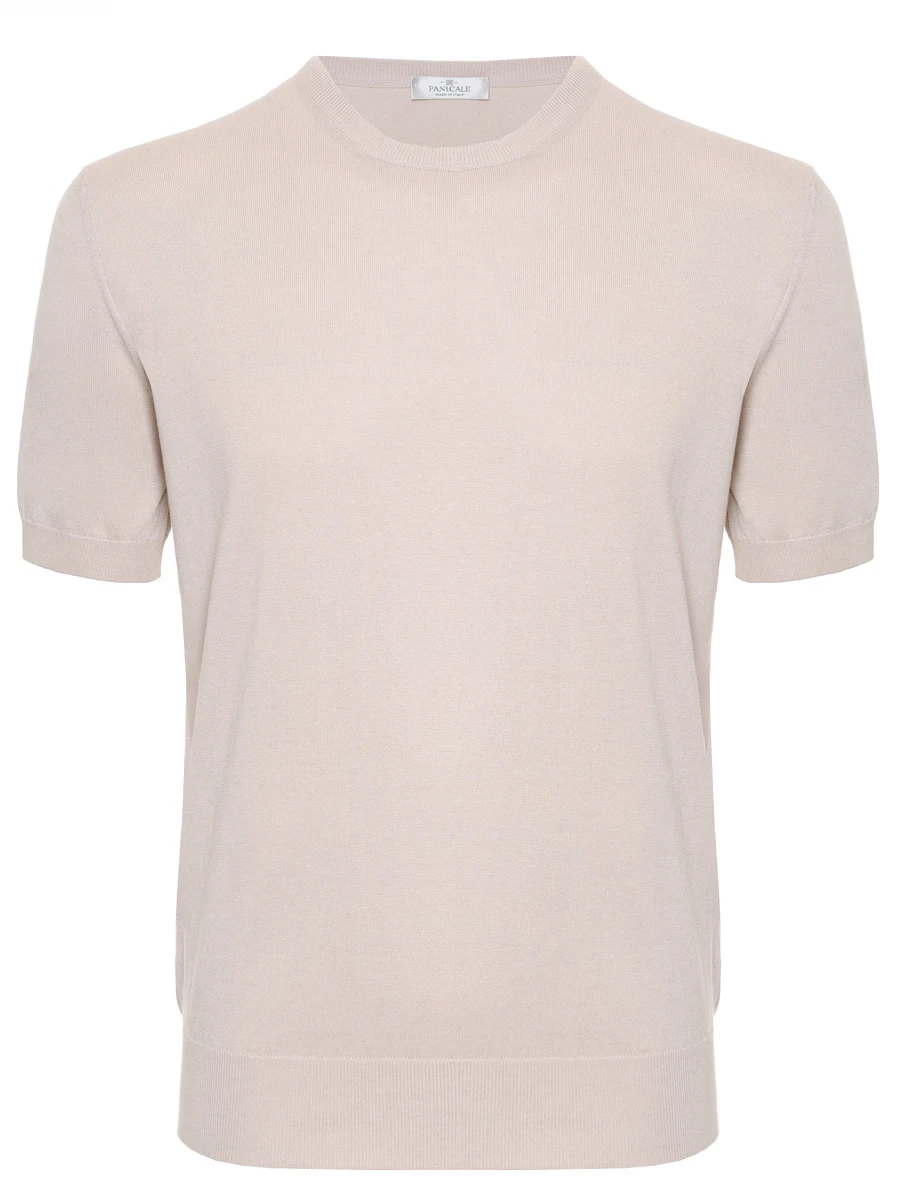 Футболка из шелка и хлопка