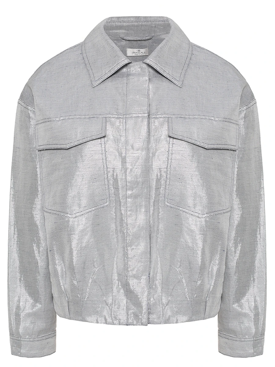 Куртка из хлопка и льна