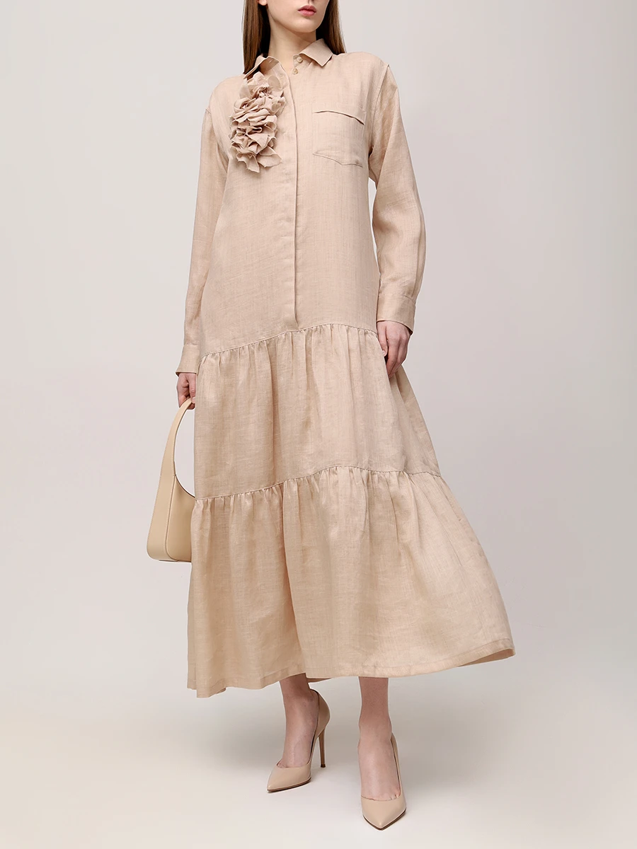 Платье из рами