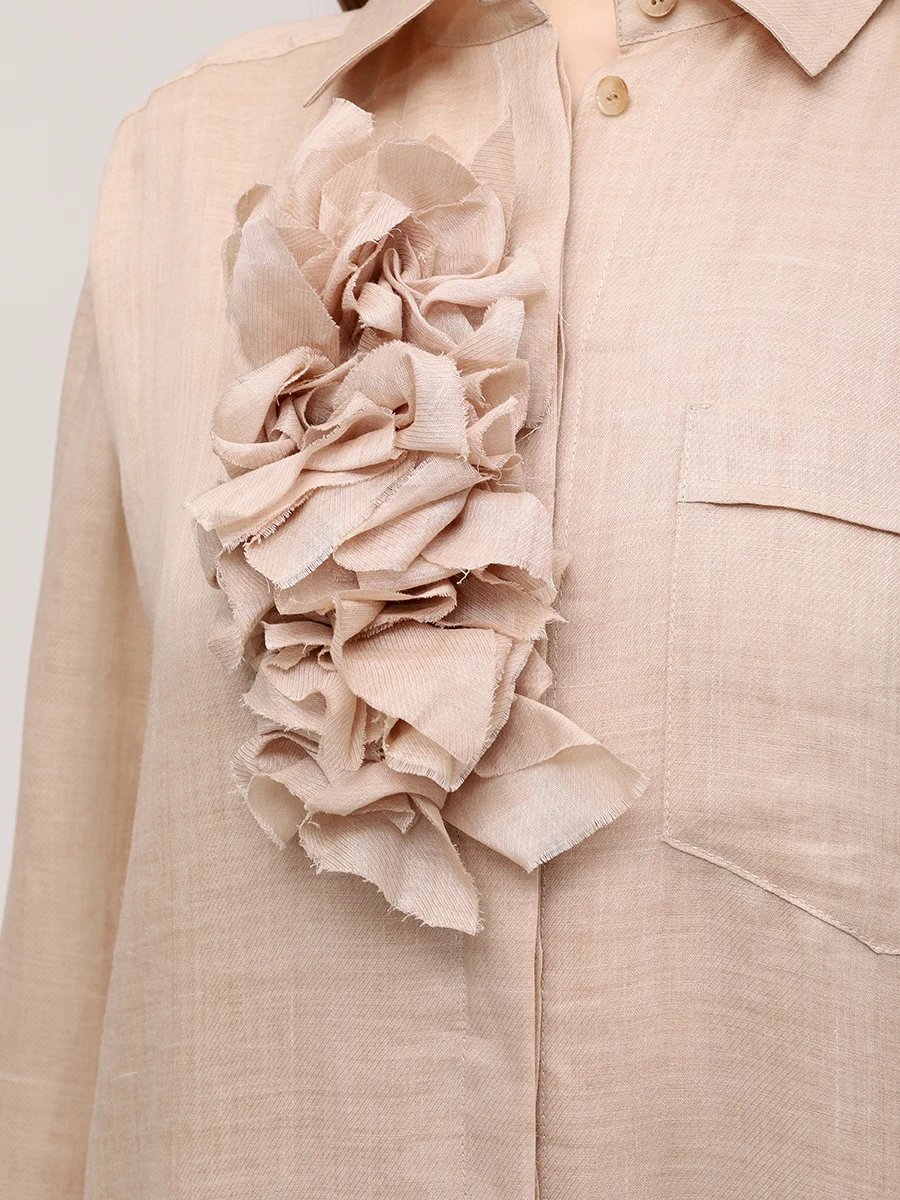 Платье из рами