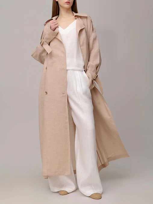 Тренч из рами SHATU