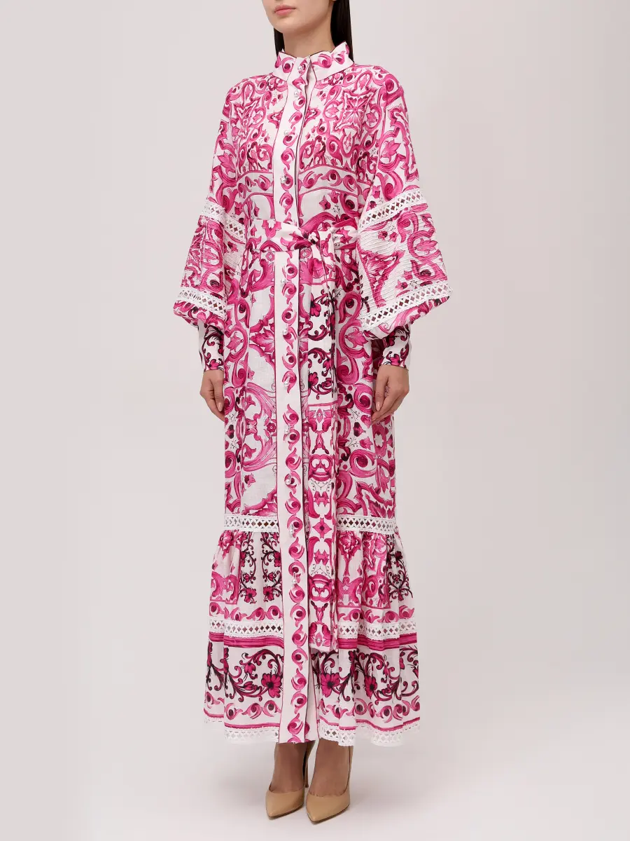 Платье льняное