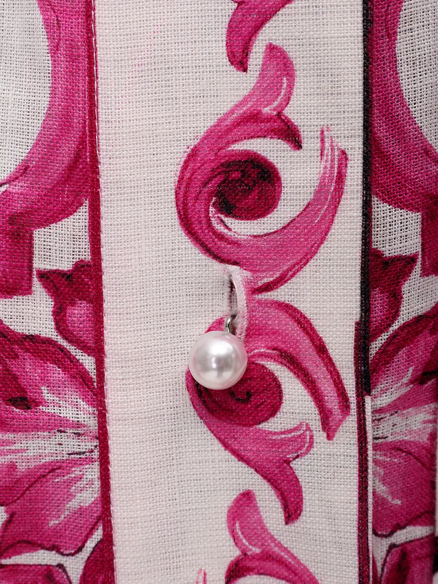 Платье льняное