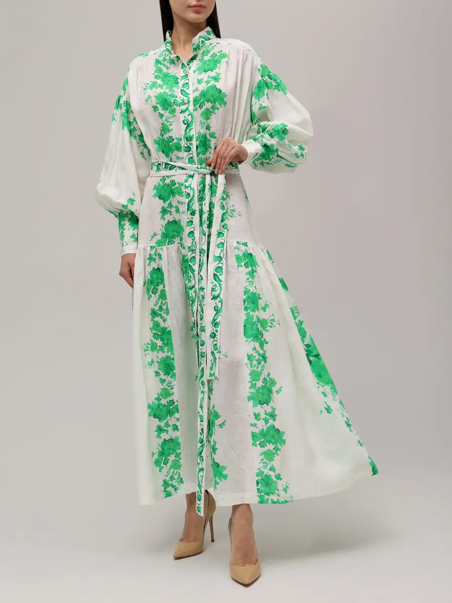 Платье льняное