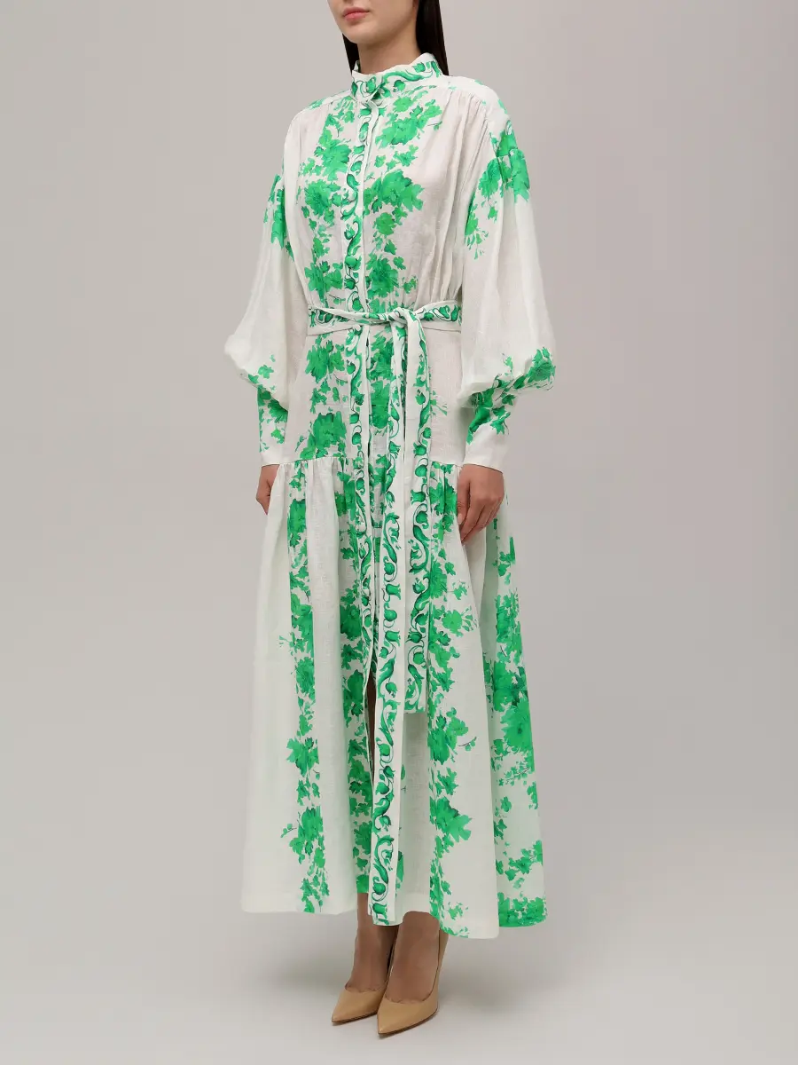 Платье льняное