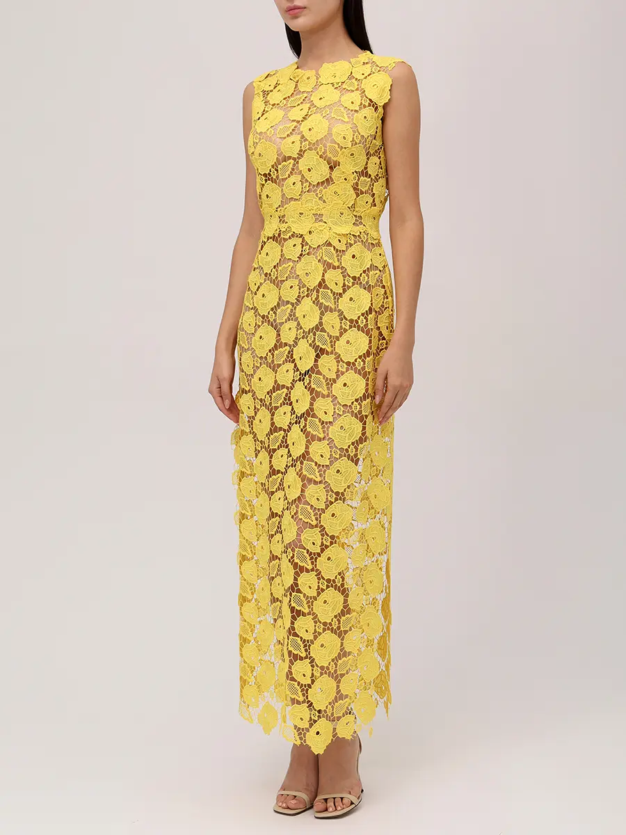 Платье гипюровое