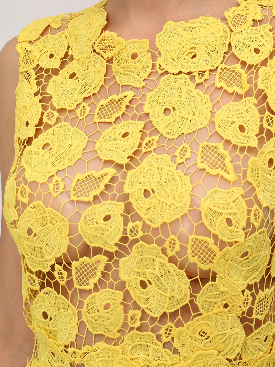 Платье гипюровое