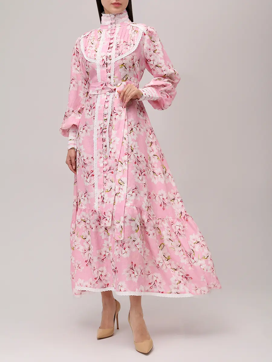 Платье льняное