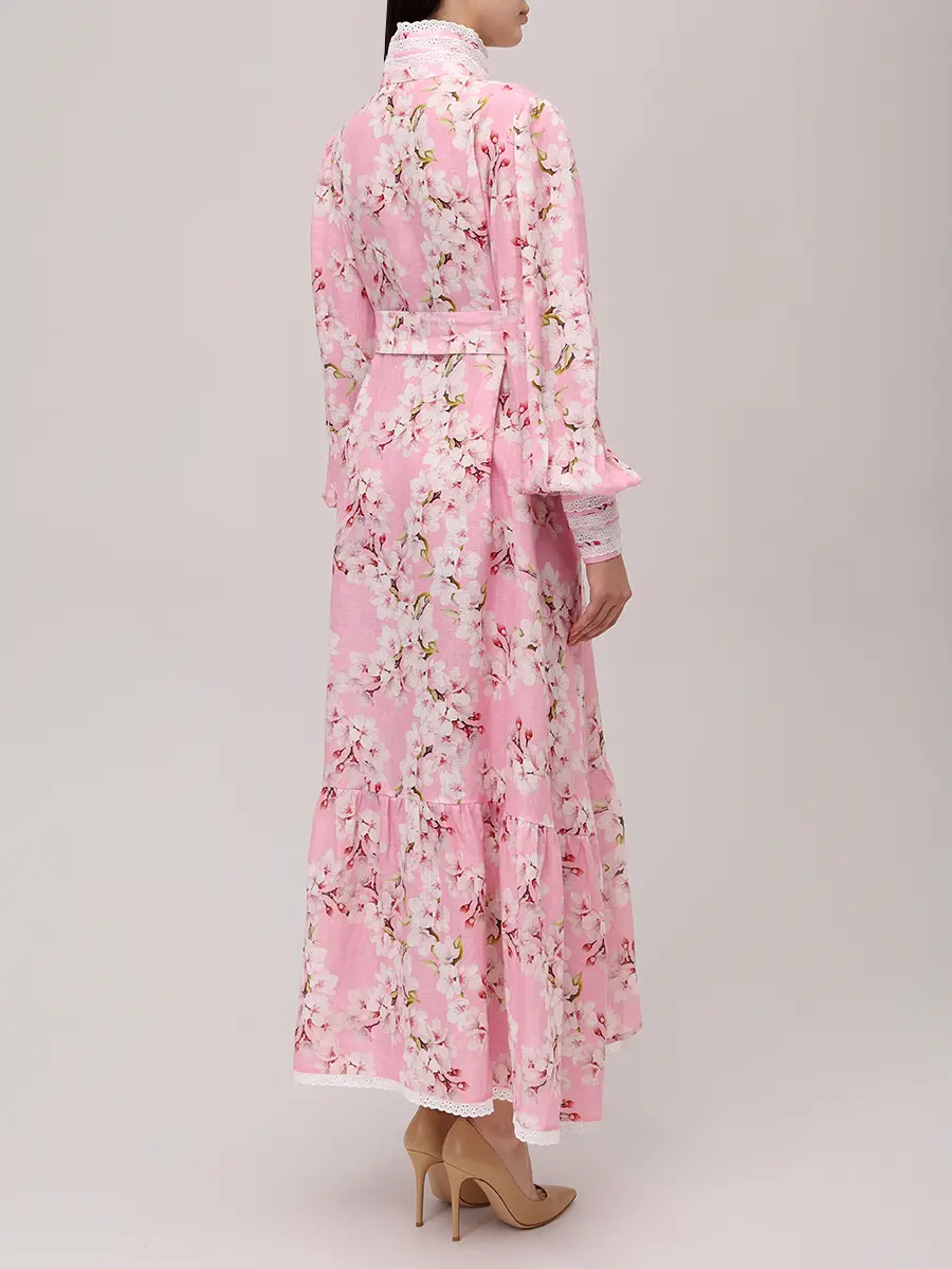 Платье льняное