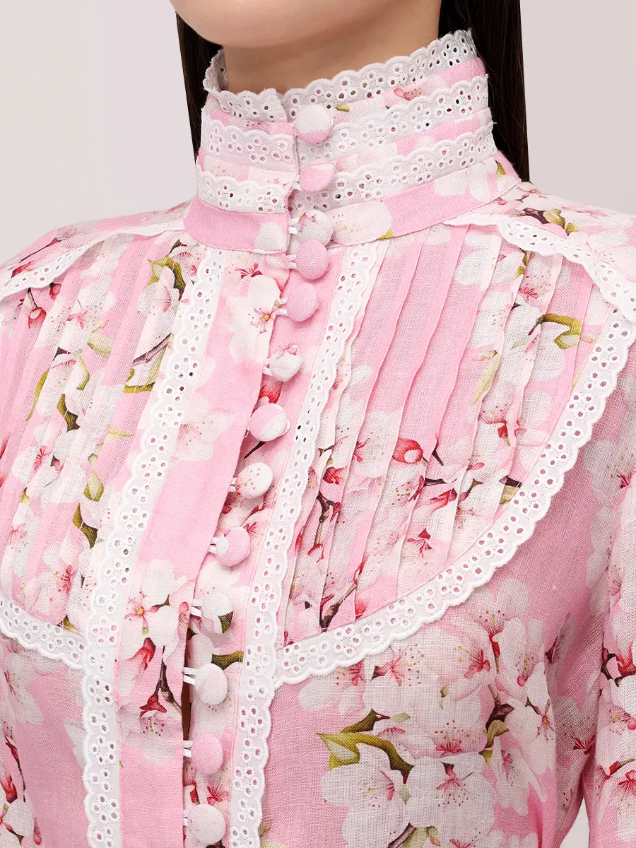 Платье льняное