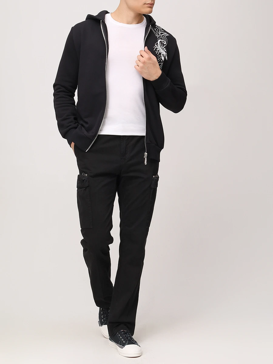 Брюки-карго хлопковые