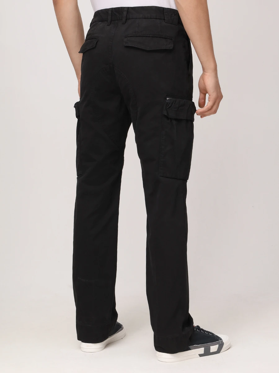 Брюки-карго хлопковые