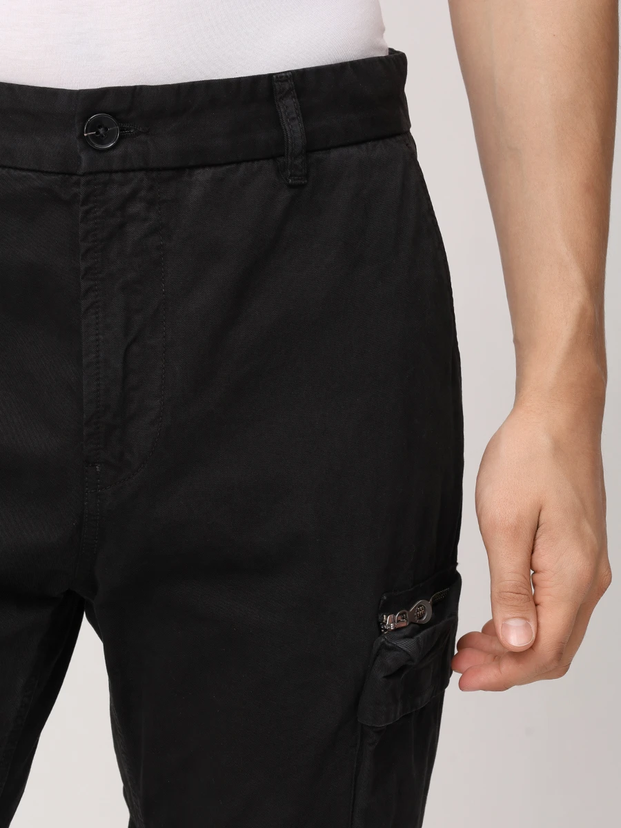 Брюки-карго хлопковые