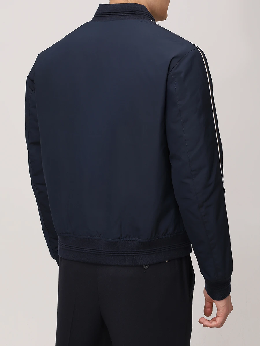 Бомбер однотонный