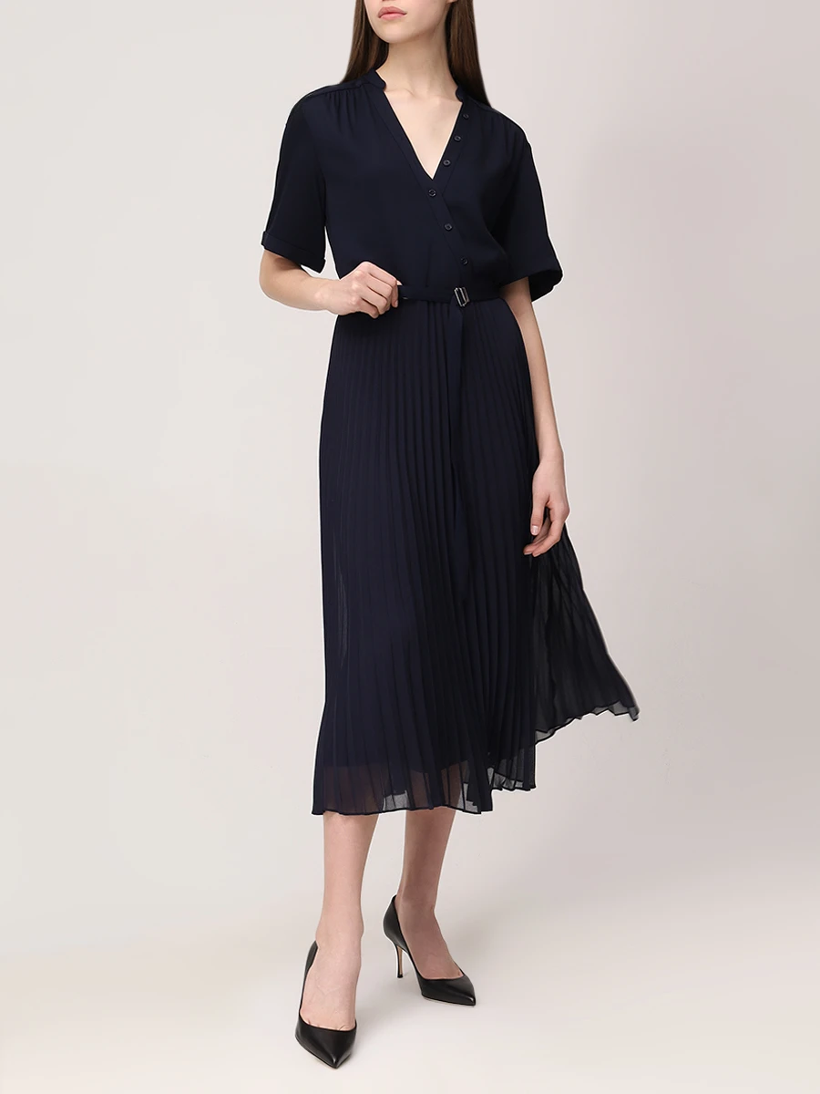 Платье с плиссе