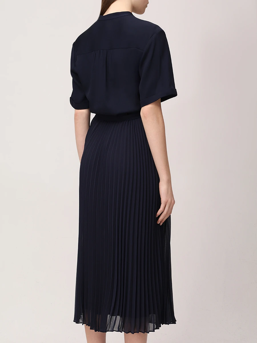 Платье с плиссе