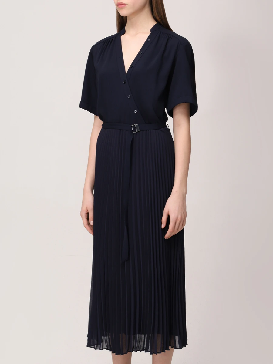 Платье с плиссе
