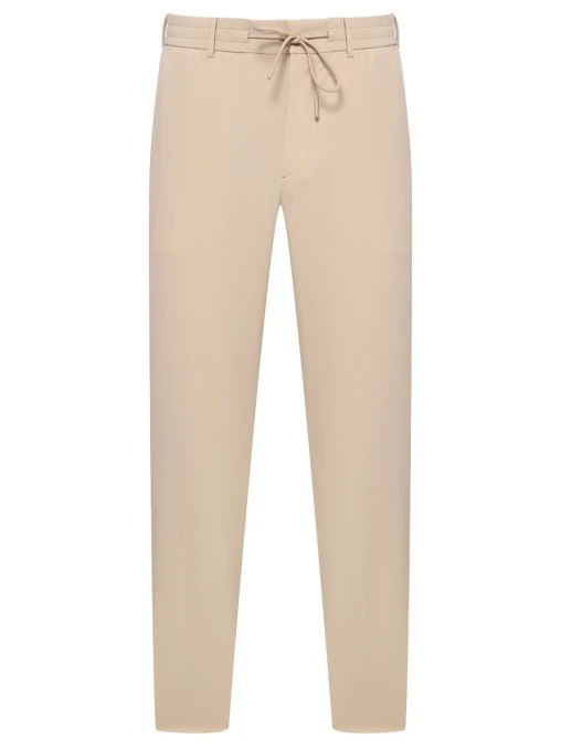 Брюки Relaxed Fit однотонные BOSS