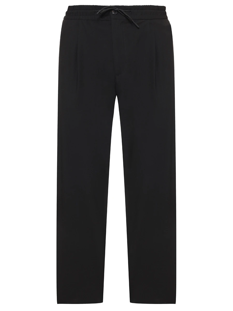 Брюки однотонные