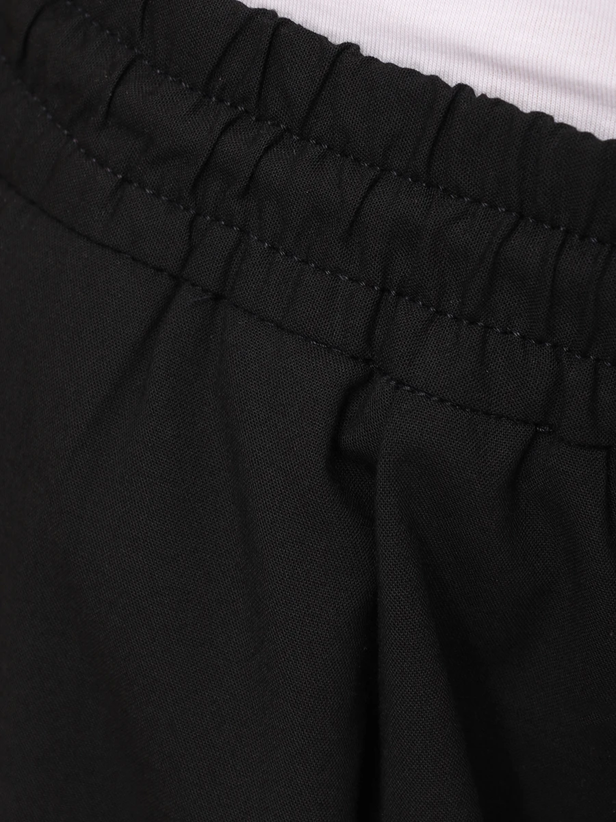 Брюки однотонные