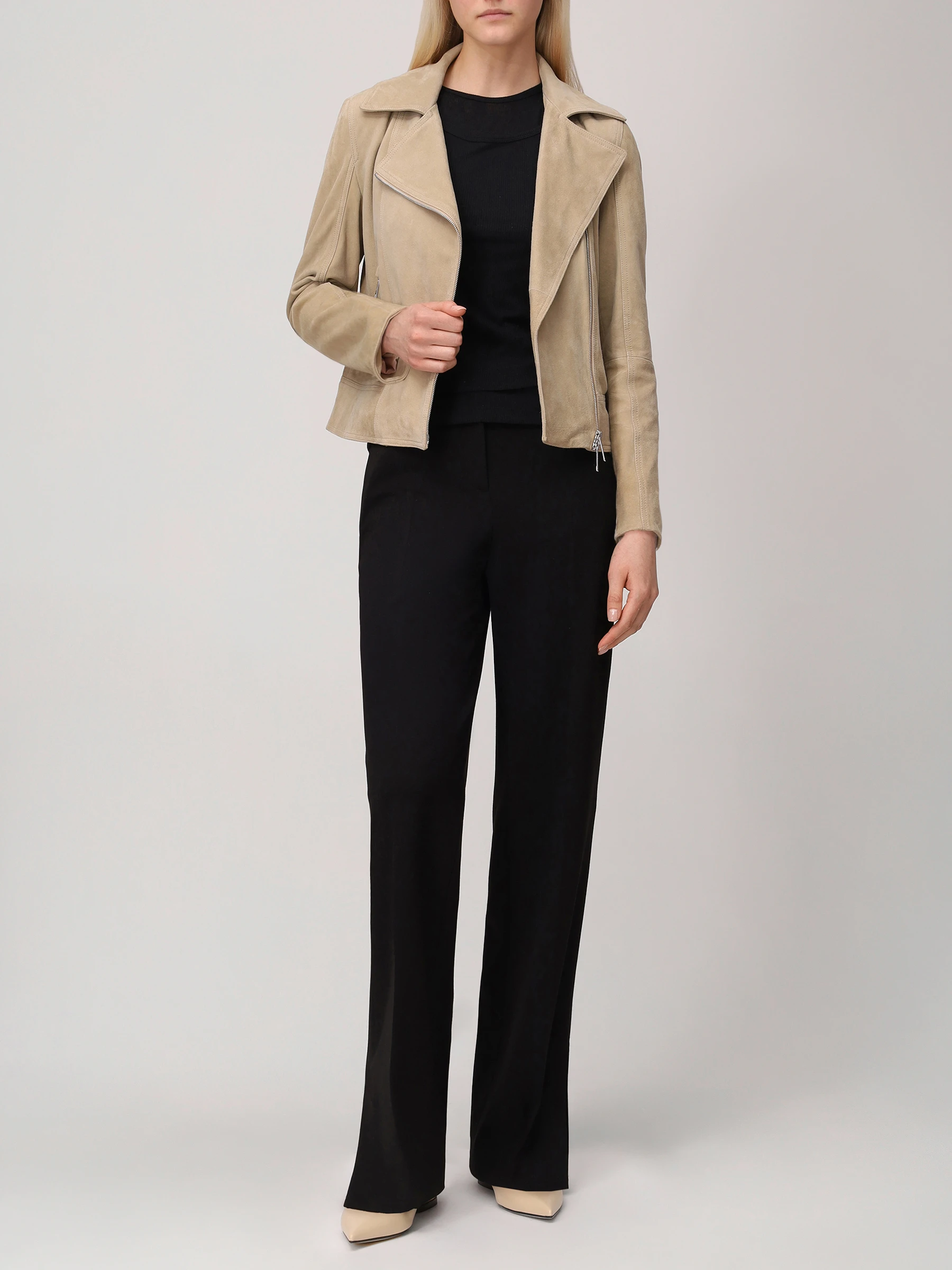 Куртка замшевая