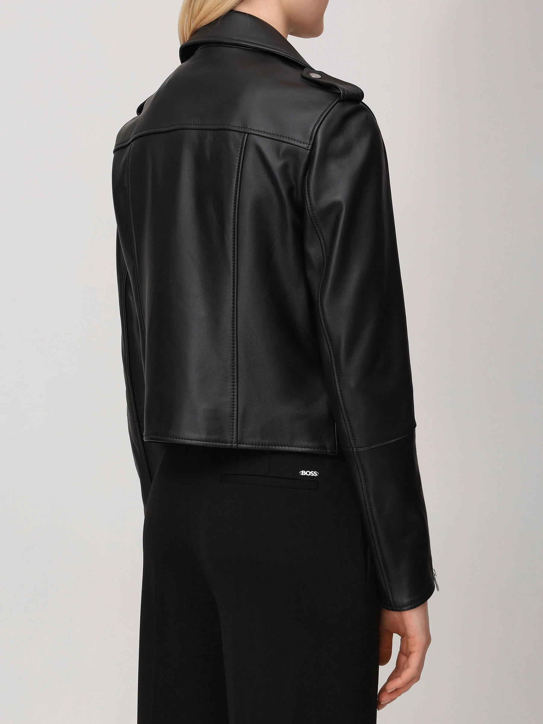 Куртка кожаная