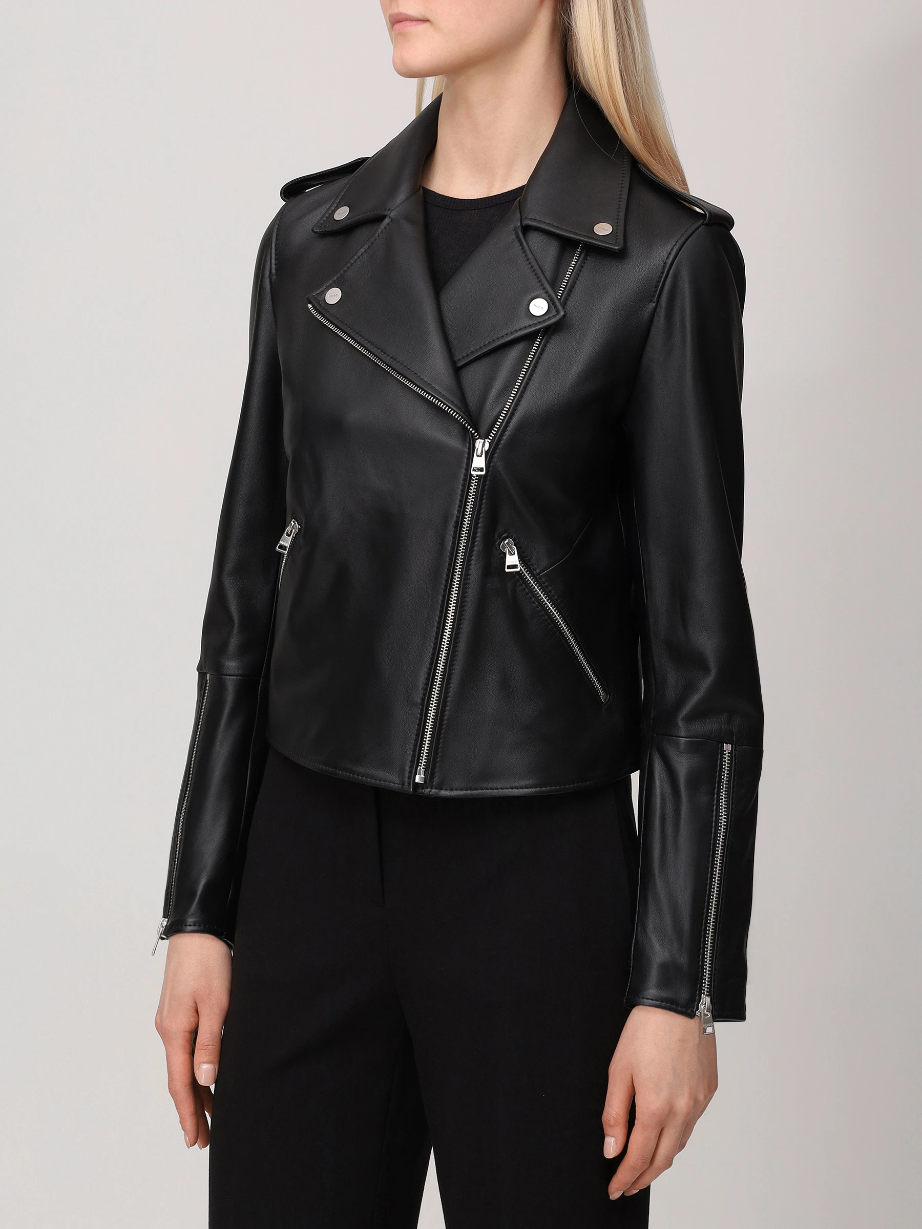 Куртка кожаная